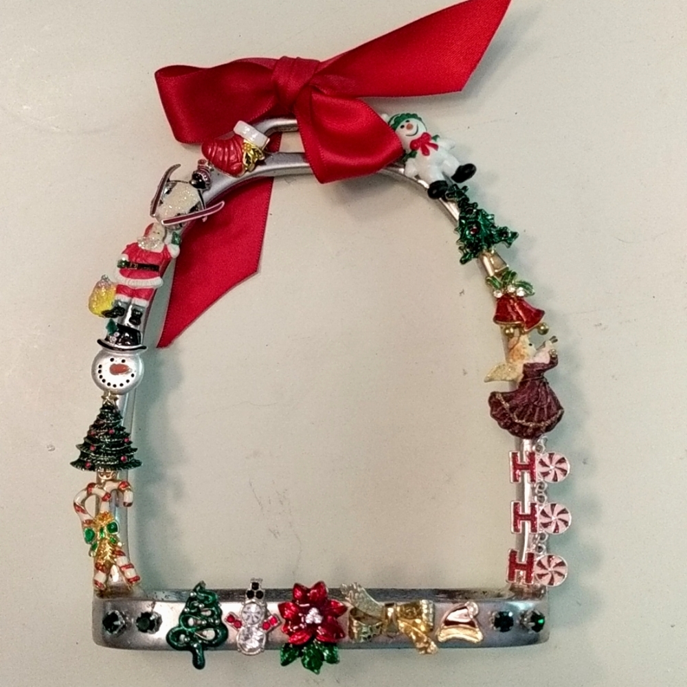 Handcrafted Equestrian Horse Christmas Holiday Decor!